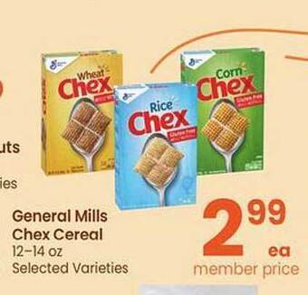 Safeway General mills chex cereal offer