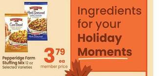 Safeway Pepperidge farm stuffing mix offer
