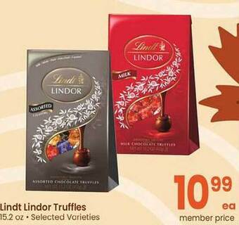 Safeway Lindt lindor truffles offer