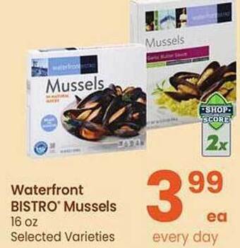 Safeway Waterfront bistro mussels offer