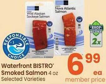 Safeway Waterfront bistro smoked salmon offer
