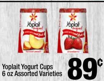 Super King Markets Yoplait yogurt cups offer