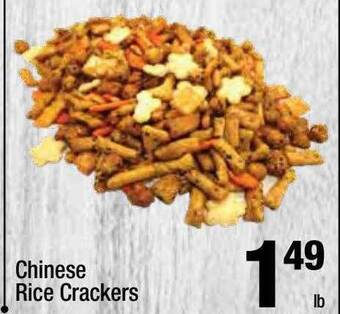 Super King Markets Chinese rice crackers offer