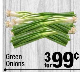 Super King Markets Green onions offer