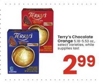 Albertsons Terry's chocolate orange offer