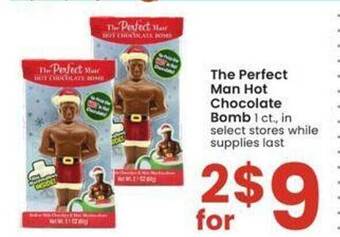 Albertsons The perfect man hot chocolate bomb offer