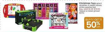 Albertsons Christmas toys offer