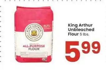 Albertsons King arthur unbleached flour offer