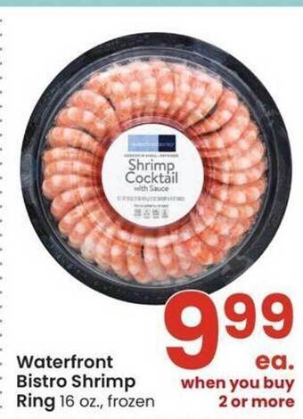Albertsons Waterfront bistro shrimp ring offer