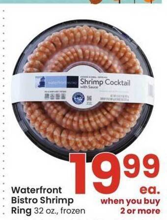 Albertsons Waterfront bistro shrimp ring offer