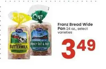 Albertsons Franz bread wide pan offer