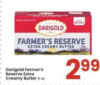 Albertsons Darigold farmer's reserve extra creamy butter offer
