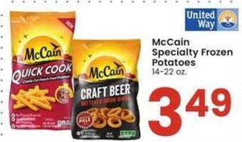 Albertsons Mccain specialty frozen potatoes offer