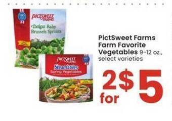 Albertsons Pictsweet farms farm favorite vegetables offer