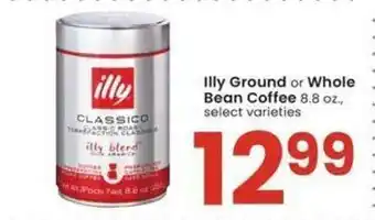 Albertsons Illy ground or whole bean coffee offer