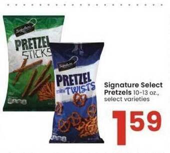 Albertsons Signature select pretzels offer