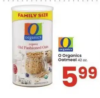 Albertsons O organics oatmeal offer