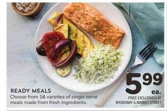 Albertsons Ready meals offer