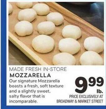 Albertsons Mozzarella offer