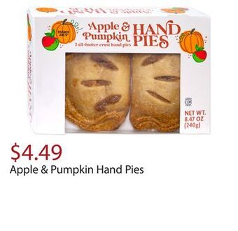 Trader Joe's Apple & pumpkin hand pies offer