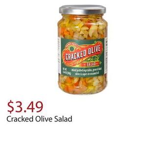 Trader Joe's Cracked olive salad offer
