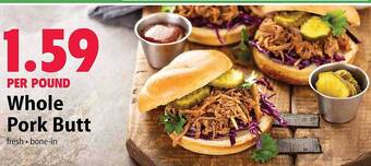 Festival Foods Whole pork butt offer