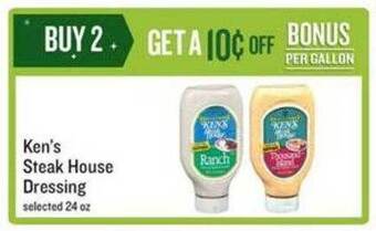 Lowes Foods Ken's steak house dressing offer