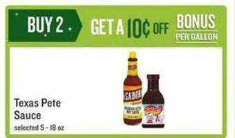 Lowes Foods Texas pete sauce offer