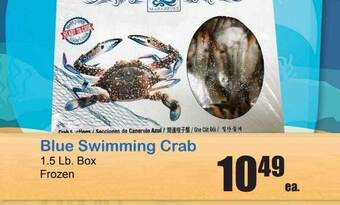 Times Supermarkets Blue swimming crab offer