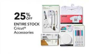 JOANN Cricut accessories offer