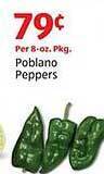 Aldi Poblano peppers offer