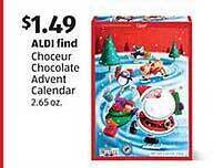 Aldi Choceur chocolate advent calendar offer