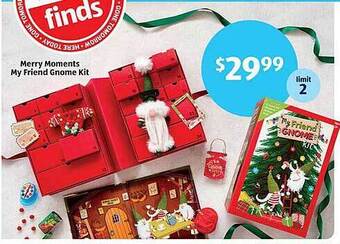 Aldi Merry moments my friend gnome kit offer