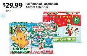 Aldi Pokemon or cocomelon advent calendar offer
