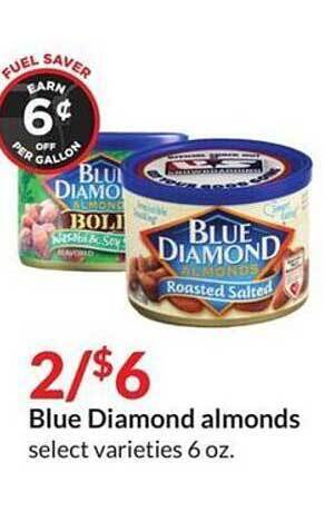 Hy-Vee Blue diamond almonds offer