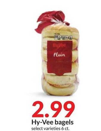 Hy-Vee Hy-vee bagels offer