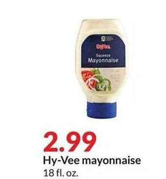 Hy-Vee Hy-vee mayonnaise offer