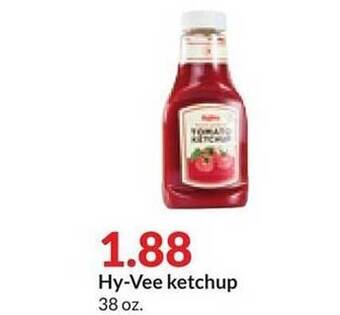 Hy-Vee Hy-vee ketchup offer