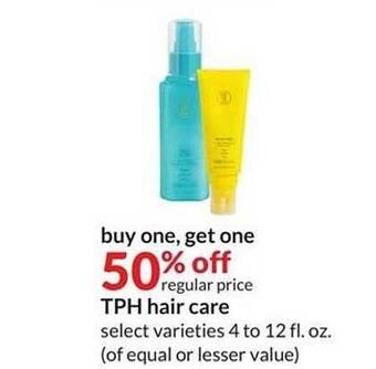 Hy-Vee Tph hair care offer