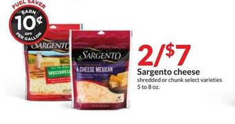 Hy-Vee Sargento cheese offer