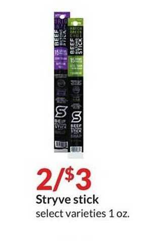 Hy-Vee Stryve stick offer