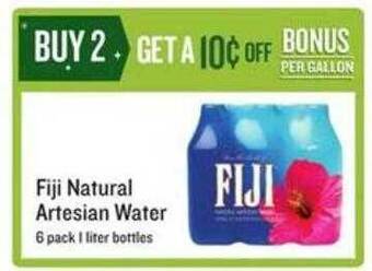 Lowes Foods Fiji natural artesian water offer
