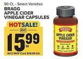 Food Lion Bragg apple cider vinegar capsules offer