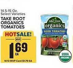 Food Lion Take root organics tomatoes offer