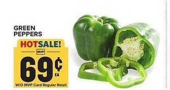 Food Lion Green peppers offer