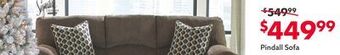 Big Lots Pindall sofa offer
