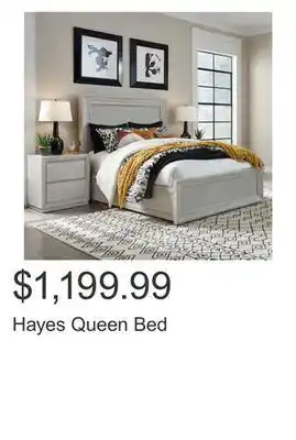 Costco Hayes queen bed offer