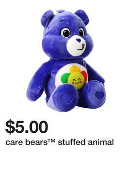 Five Below Care bears™ stuffed animal offer