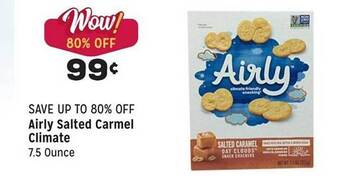 Grocery Outlet Airly salted carmel climate offer