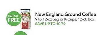Publix New england ground coffee offer
